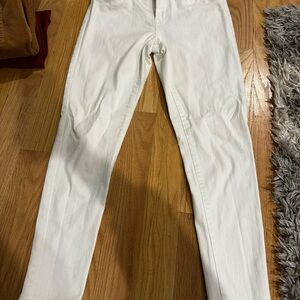 Banana Republic White Skinny Fit Jeans